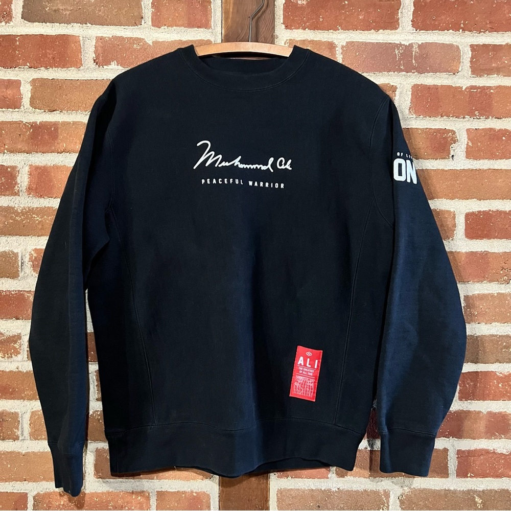 Muhammad Ali sweatshirt! It’s incredible and ONE OF A KIND!! 🔥 🥊 💥